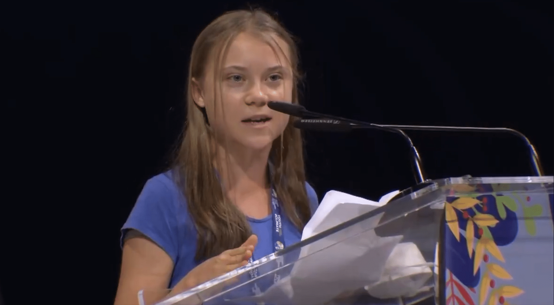 <div class="paragraphs"><p>Greta Thunberg was addressing hundreds of young activists from about 190 countries who have assembled in Italy's Milan this week for Youth4Climate summit.</p></div>