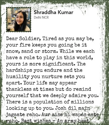 We Asked You To Write Messages To Our 'Shershaah' Soldiers, And You Delivered!