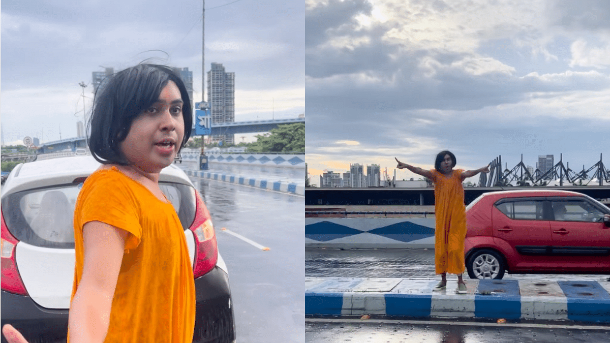 Kolkata Influencer Sandy Saha Fined for Dancing and Filming Video on Flyover