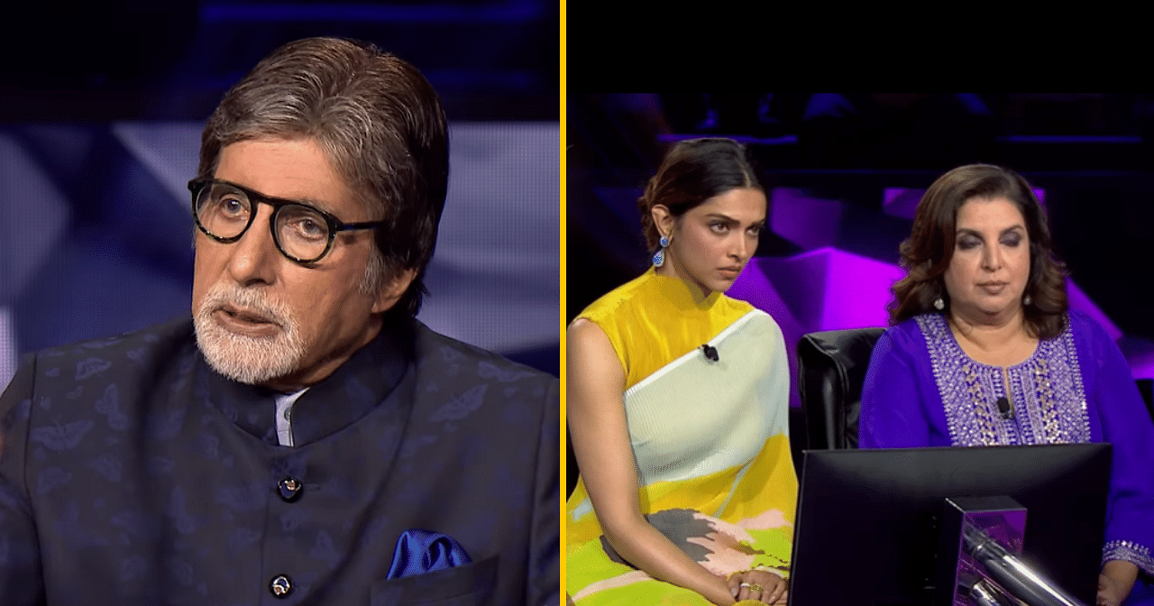 KBC 13: Amitabh Bachchan Recalls When Farah Khan Scolded Him on Set