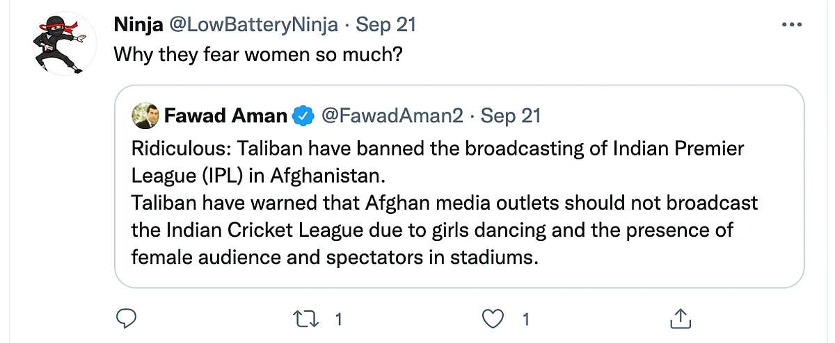 ‘Ridiculous, Awful’: Twitter Reacts as Taliban Bans IPL Telecast in Afghanistan