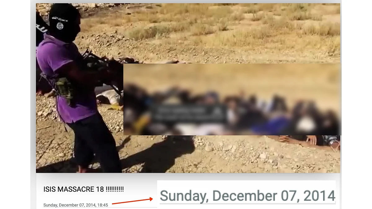 Old Videos of ISIS Killings Shared Amid Afghanistan Crisis