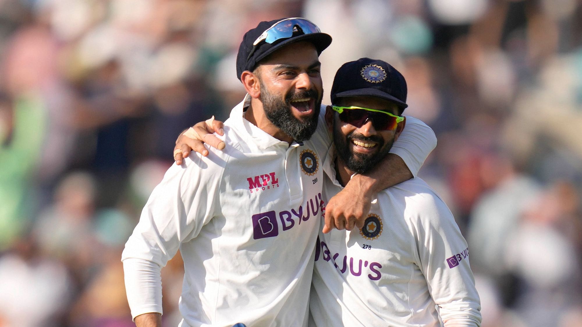 <div class="paragraphs"><p>Virat Kohli expressed his happiness at winning the fourth Test against England at The Oval.</p></div>