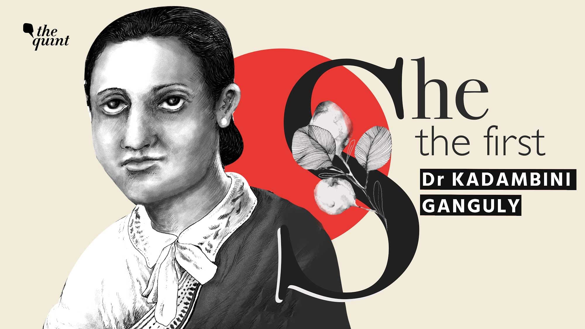 <div class="paragraphs"><p>Dr Kadambini Ganguly: A woman of many firsts.</p></div>