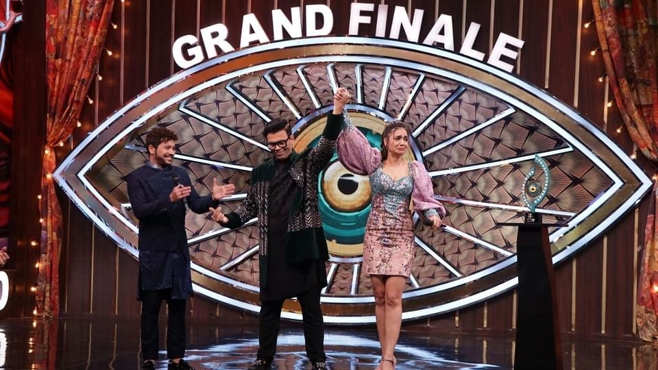 Divya Agarwal Wins Bigg Boss OTT Hosted by Karan Johar