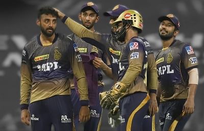 Varun Chakravarthy picked up 3 wickets in KKR's victory over RCB.