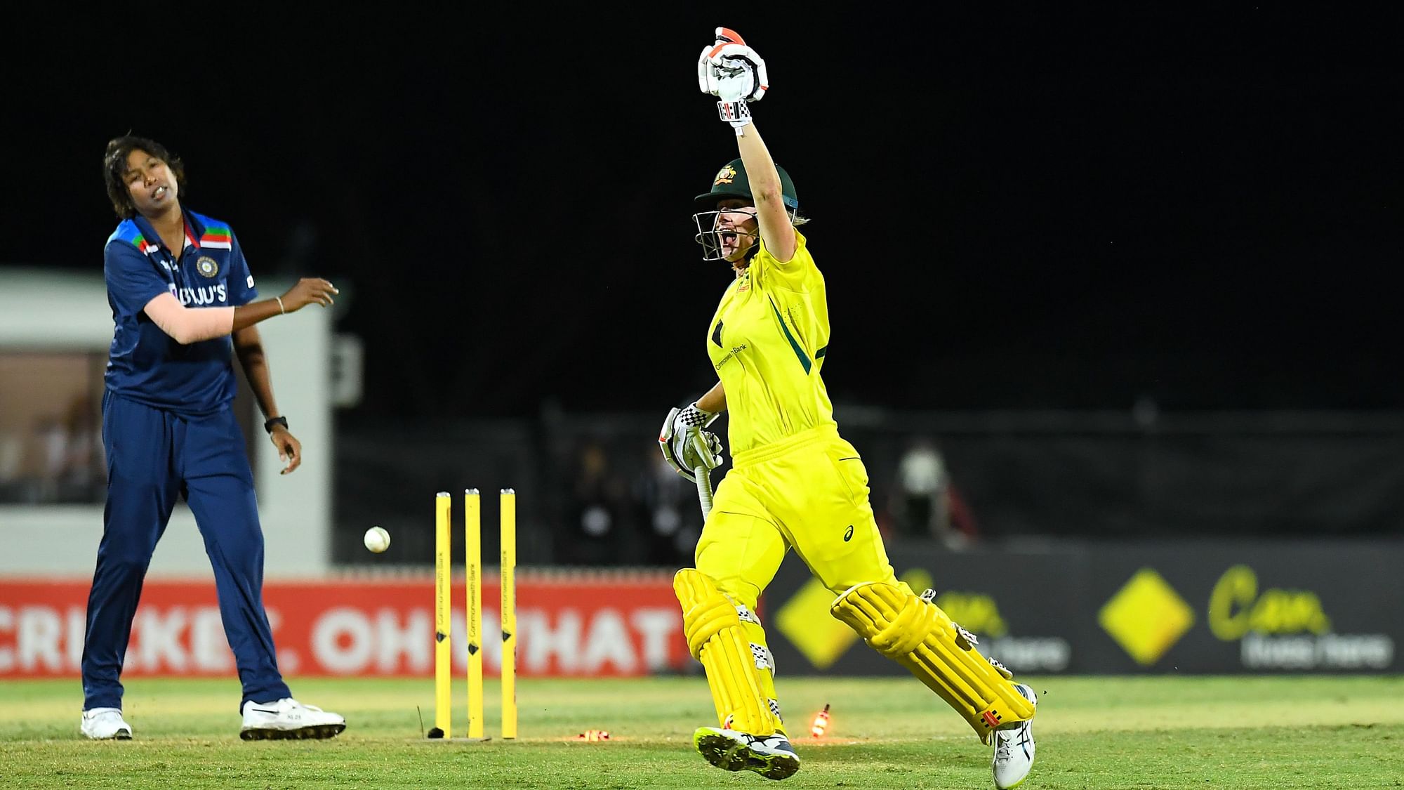<div class="paragraphs"><p>Australia won a thriller by 5 wickets against India&nbsp;</p></div>