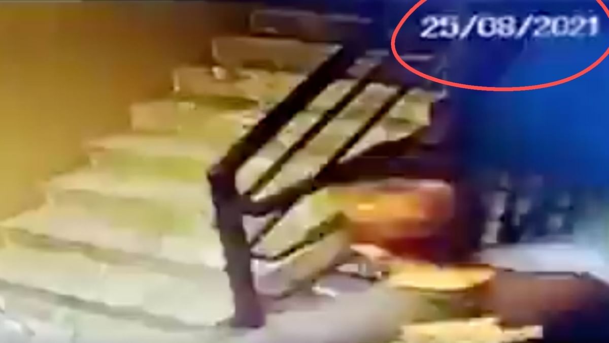 The video is almost a week old and it shows a man suffering a heart attack in Bengaluru.
