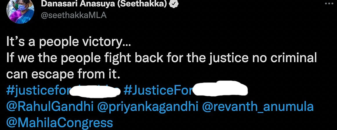 'Justice Served': Netizens After Saidabad Rape Accused Found Dead
