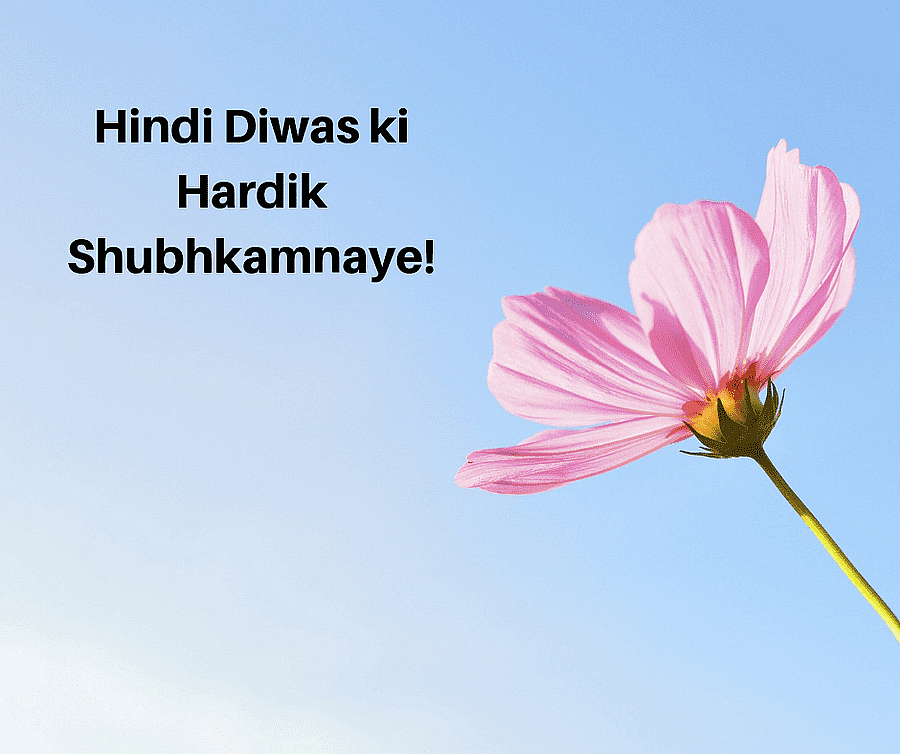 Here are some wishes, images, messages and quotes to send to your friends and family on the occasion of Hindi Diwas