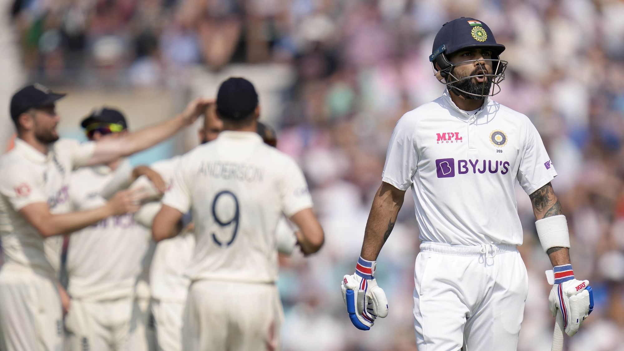 <div class="paragraphs"><p>Virat Kohli has scored two half centuries during the four Test matches in this series.</p></div>