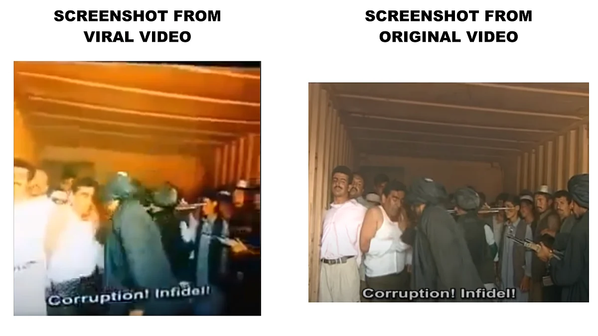 <div class="paragraphs"><p>A comparison of the viral video with screenshots from the movie.</p></div>