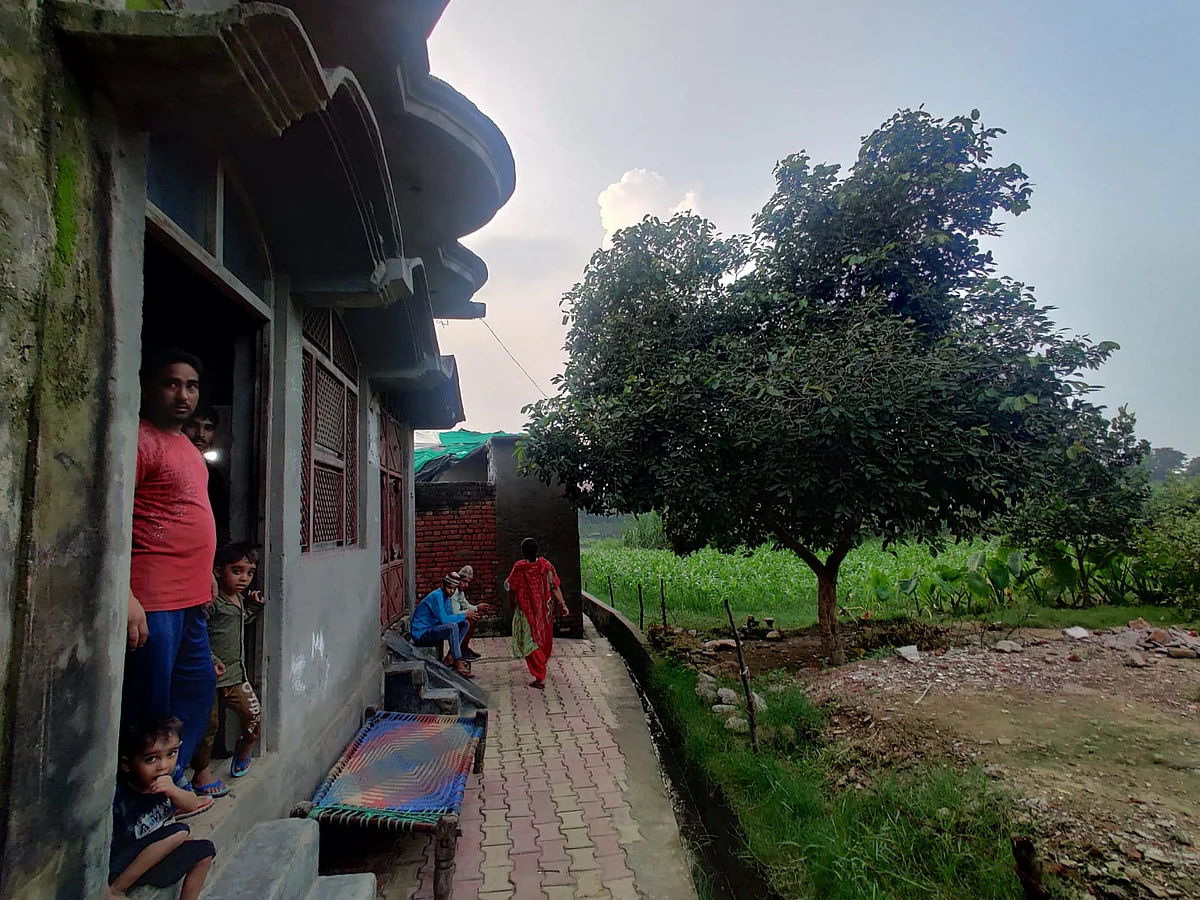 <div class="paragraphs"><p>This is the family's home that is yet to be completely constructed. </p></div>