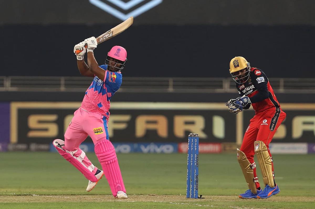 <div class="paragraphs"><p>Evin Lewis of Rajasthan Royals play a shot.</p></div>