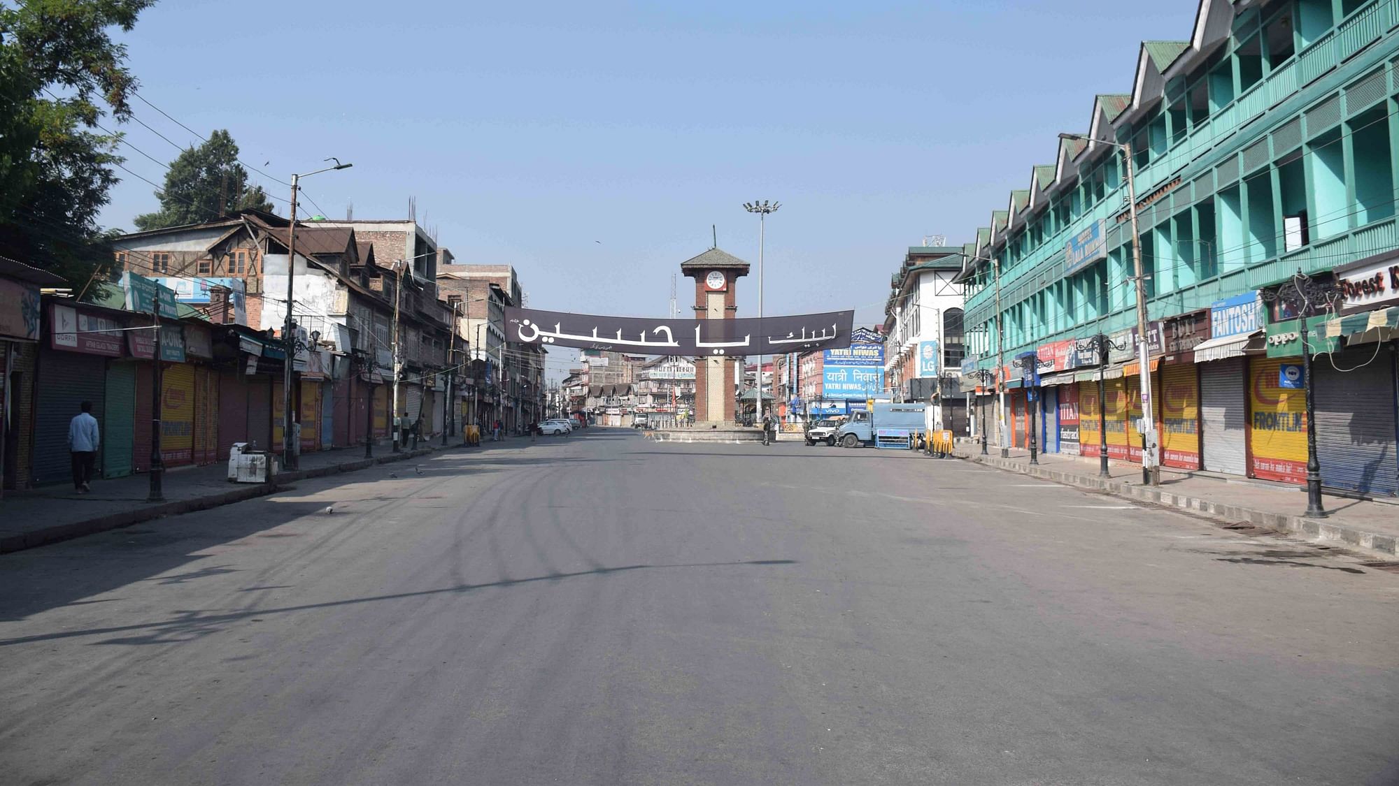 <div class="paragraphs"><p>Restrictions continued to be in place in Kashmir on Friday.</p></div>