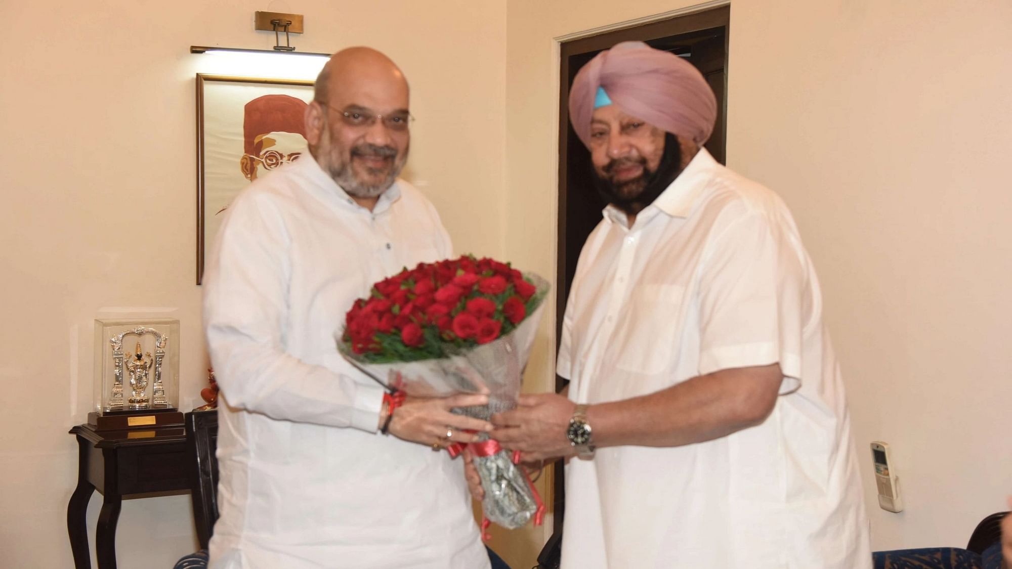 <div class="paragraphs"><p>File image of Amarinder Singh and Amit Shah. Image used for representational purpose.&nbsp;</p></div>