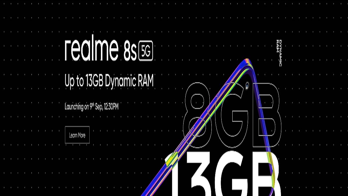 <div class="paragraphs"><p>Realme 8S 5G, Realme 8i to Launch at 12:30 pm on 9 September in India</p></div>