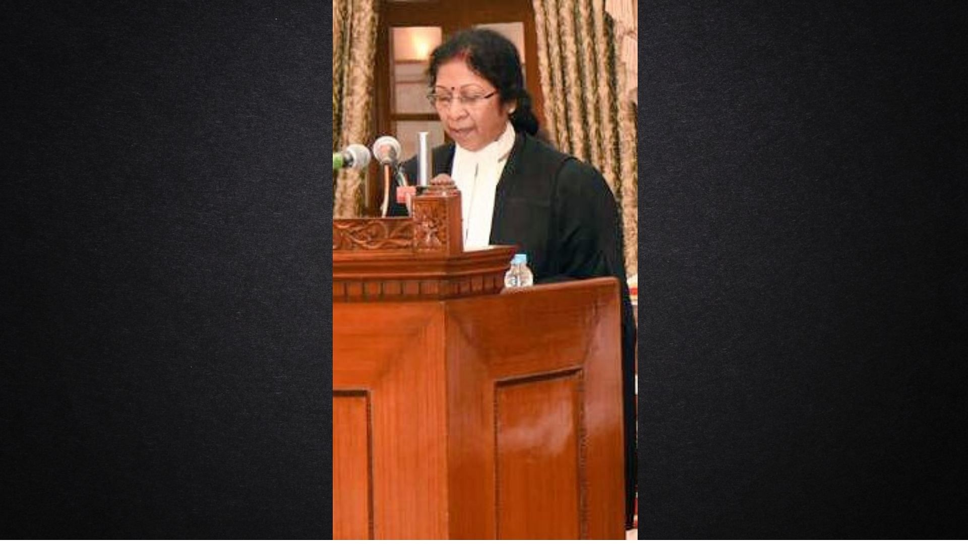 <div class="paragraphs"><p>Former Chief Justice of Calcutta High Court Manjula Chellur.</p></div>