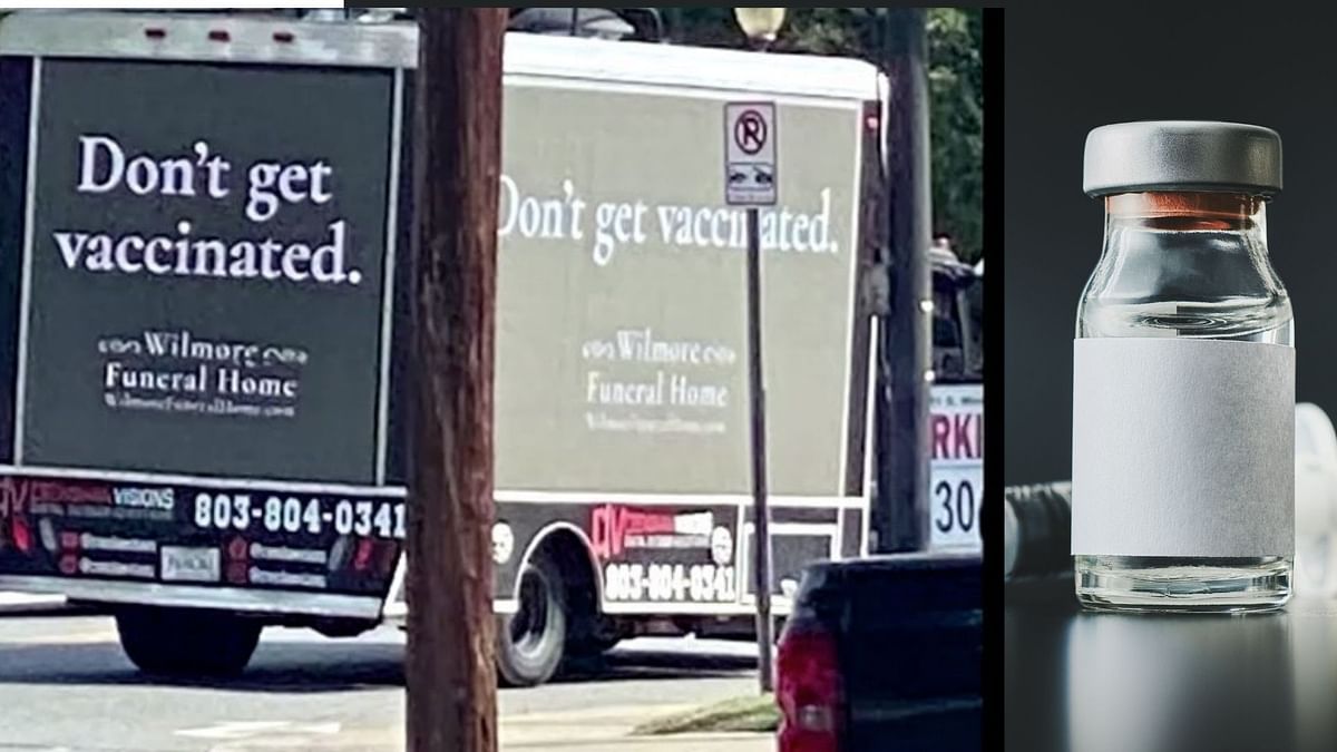 <div class="paragraphs"><p>A truck with the message, ‘Don’t get vaccinated’ was spotted driving around in North Carolina,  it appeared to be an ad put up by anti-vaxxers. However, the real message was the opposite.</p></div>