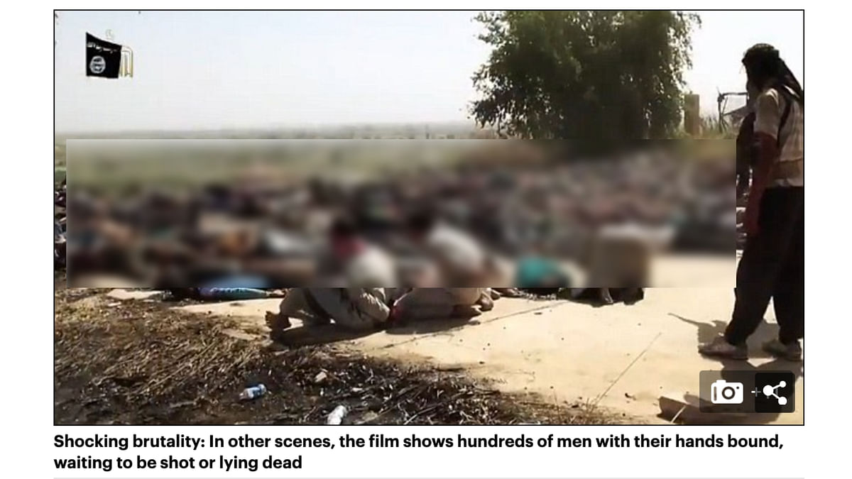 The videos, although shared now as from Afghanistan, are old clips that show barbaric killings by ISIS.