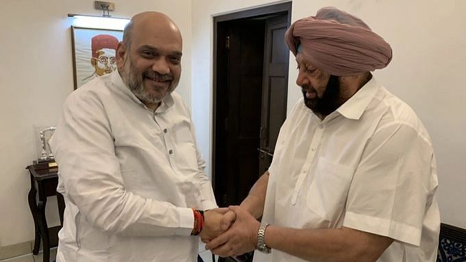 <div class="paragraphs"><p>Former Punjab Chief Minister Amarinder Singh reached the residence of Union Home Minister Amit Shah in Delhi on Wednesday, 29 September.<br></p></div>