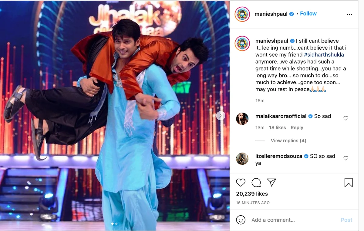 No Age to Go: Salman Khan, Vicky Kaushal, Others Mourn Sidharth Shukla's Demise