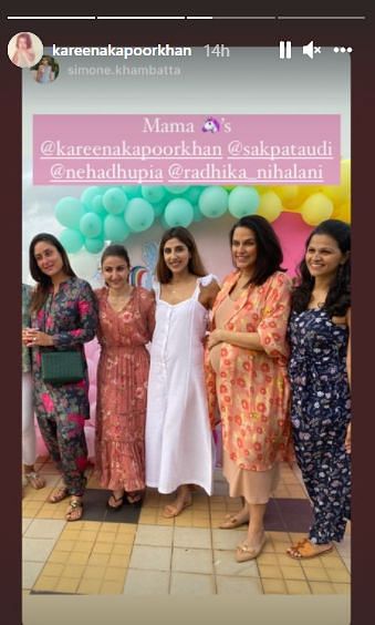 Kareena Kapoor posted pictures of Soha Ali Khan and Kunal Kemmu's daughter Inaaya's birthday bash on Instagram.