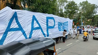 AAP says people of Punjab want development like Delhi