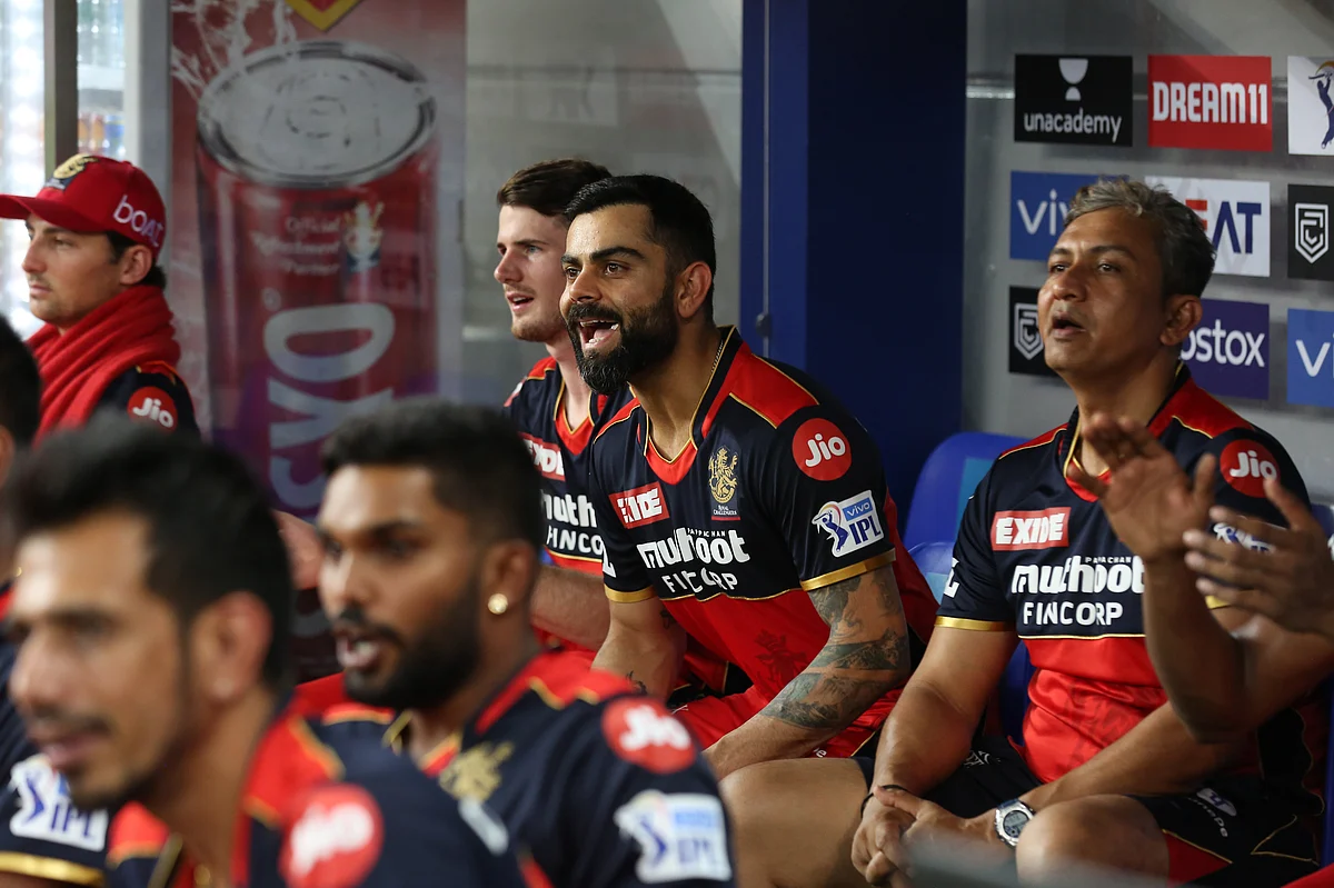 <div class="paragraphs"><p>IPL 2021: Virat Kohli, captain of Royal Challengers Bangalore, reacts after the team's victory over Rajasthan Royals.</p></div>