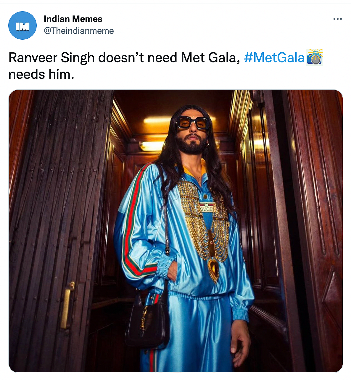 Ranveer Singh Memes Flood The Internet, Courtesy Met Gala 2021