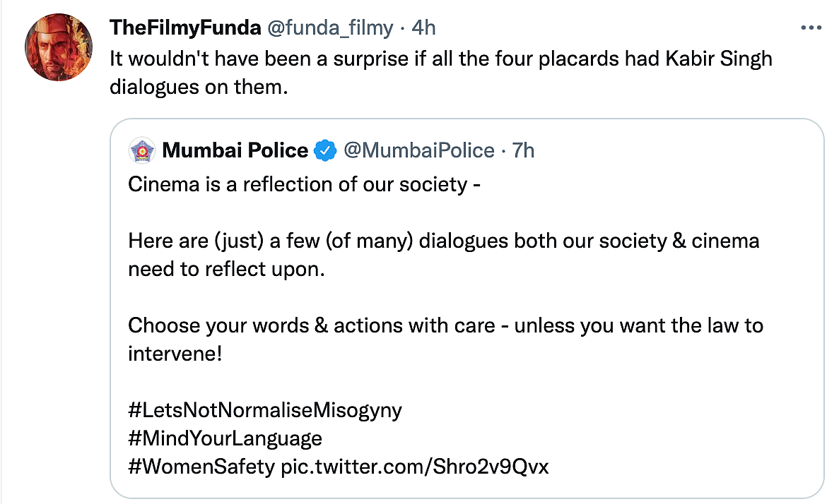 ‘Let’s Not Normalize Misogyny’: Mumbai Police’s Latest Post Wins Hearts