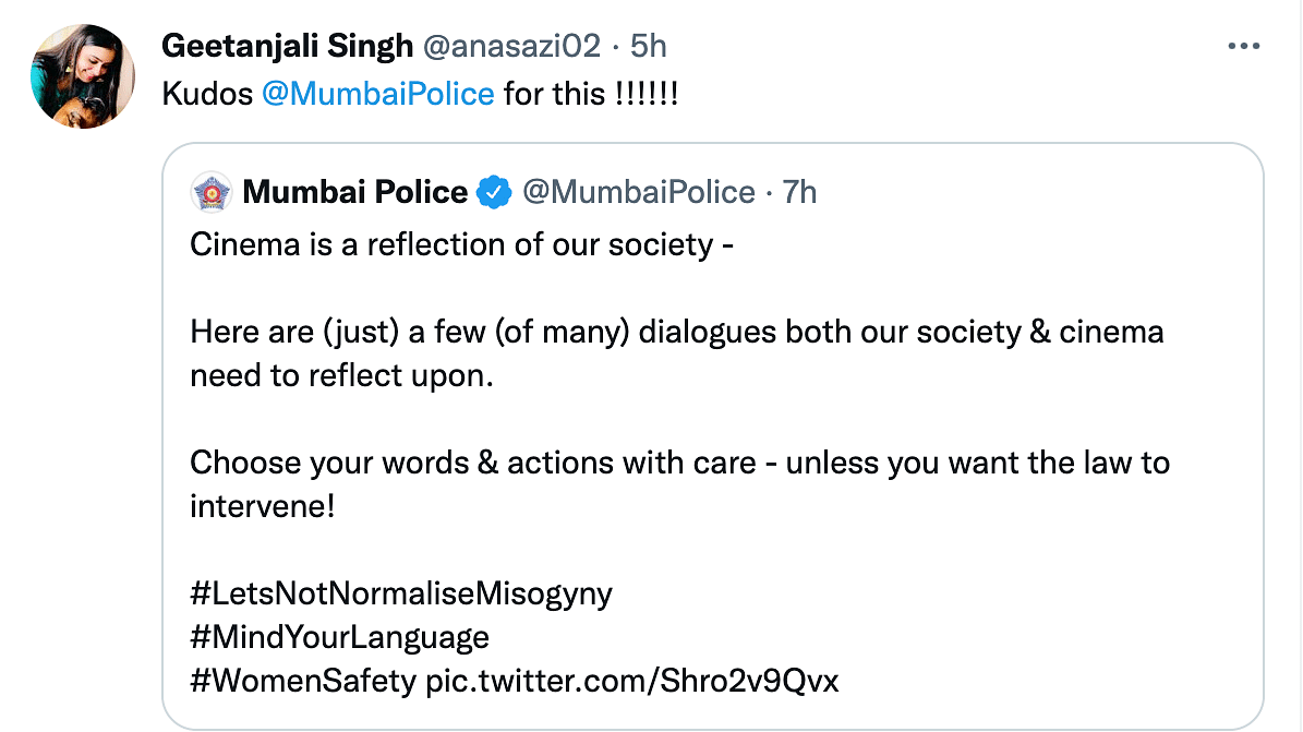 A series of posts with references to Bollywood movies by the Mumbai Police have gone viral.