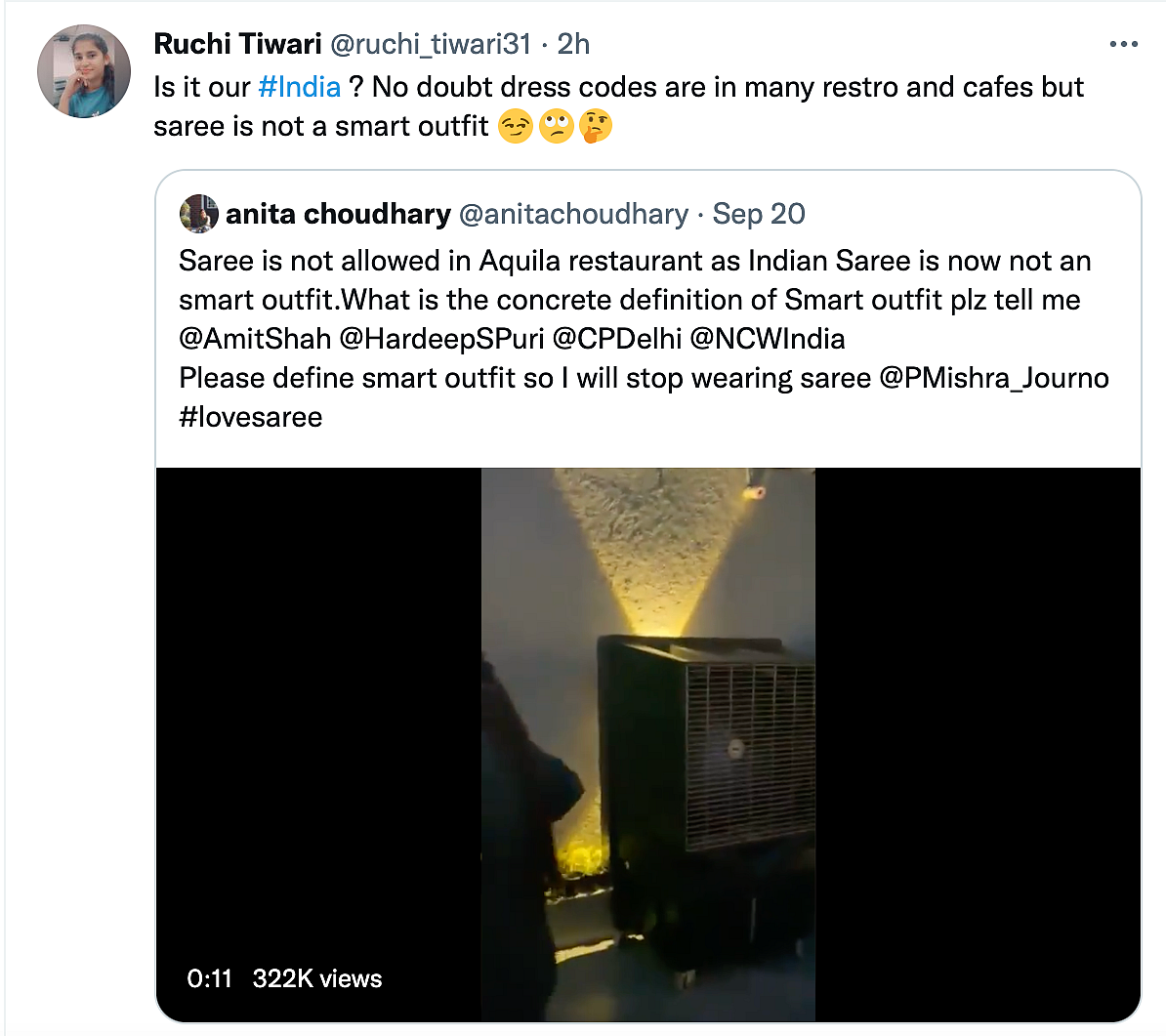 Delhi Restaurant That “Denied Entry for Wearing Saree” Told To Shut Over Licence