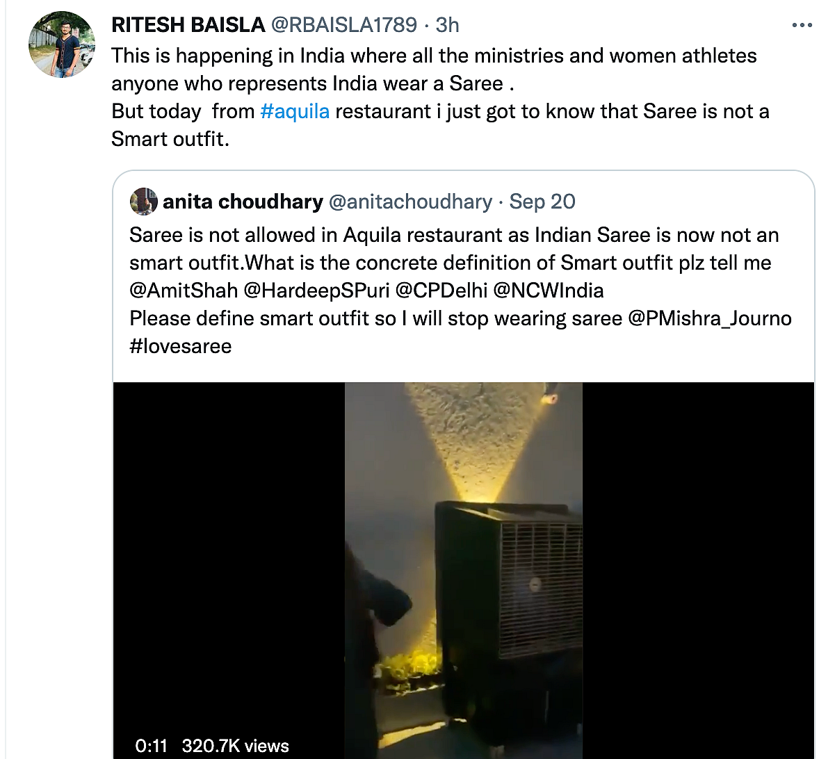 Delhi Restaurant That “Denied Entry for Wearing Saree” Told To Shut Over Licence