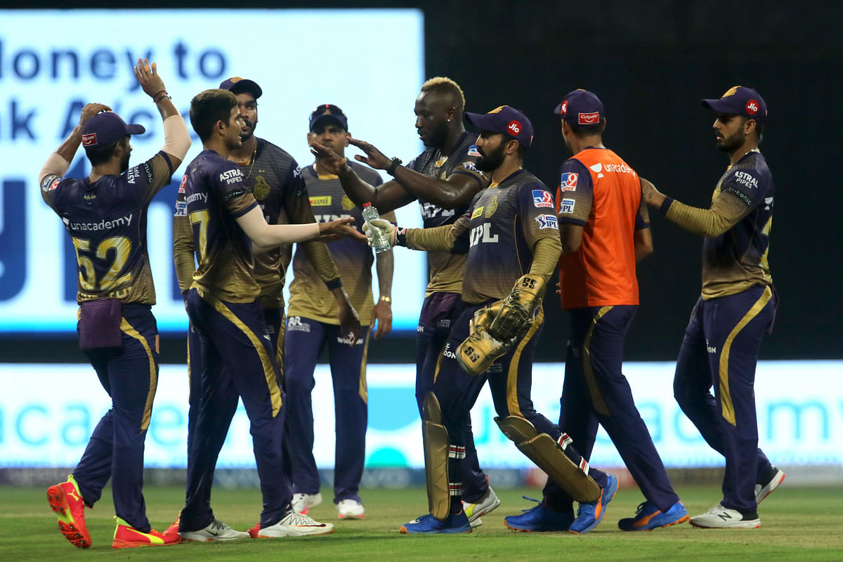 KKR have won their third match of the season, after playing eight matches.