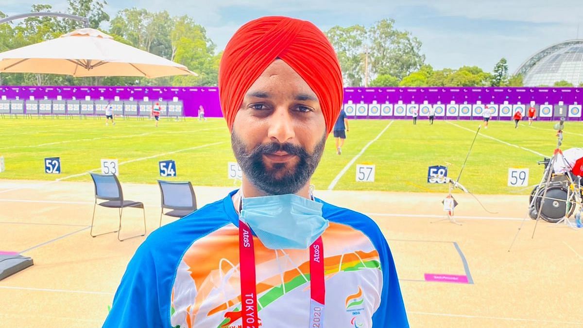<div class="paragraphs"><p>Harvinder Singh won a bronze medal in the  Recurve event at the 2020 Tokyo Olympics</p></div>