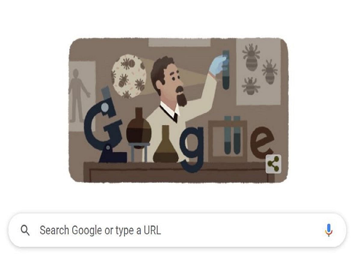 <div class="paragraphs"><p>Google Doodle is celebrating 138th birthday of Polish biologist Rudolf Weigl</p></div>