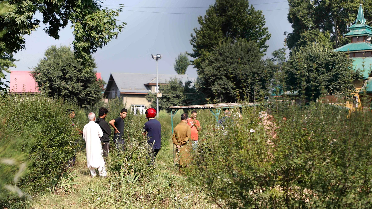 <div class="paragraphs"><p>Family and relatives of Geelani were able to visit his grave on Thursday morning.</p></div>