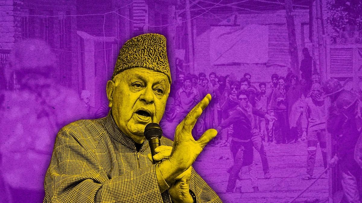 Lava Is Building in Kashmir & It’ll Take Us Down: Farooq Abdullah
