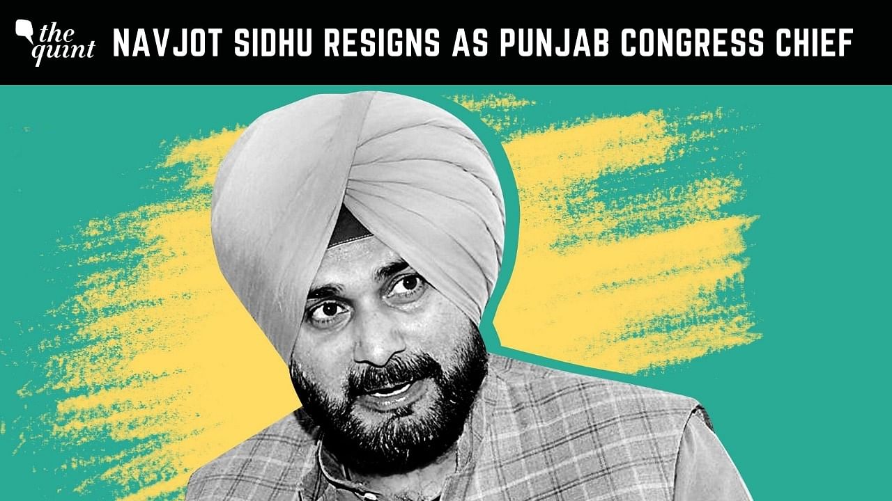 <div class="paragraphs"><p>Punjab Pradesh Congress Chief Navjot Singh Sidhu on Tuesday, 28 September, resigned from his post. Sidhu announced his decision in a letter to Congress chief Sonia Gandhi.</p></div>