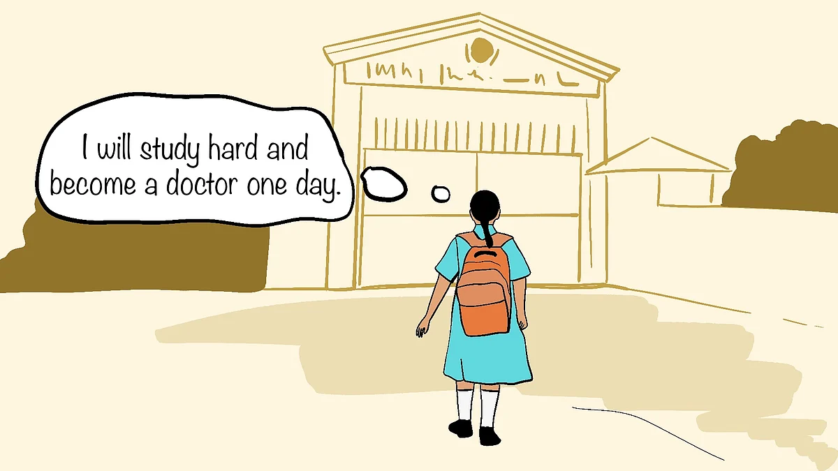 <div class="paragraphs"><p>Living in a government-run shelter home, Shikha now aspires to become a doctor.</p></div>