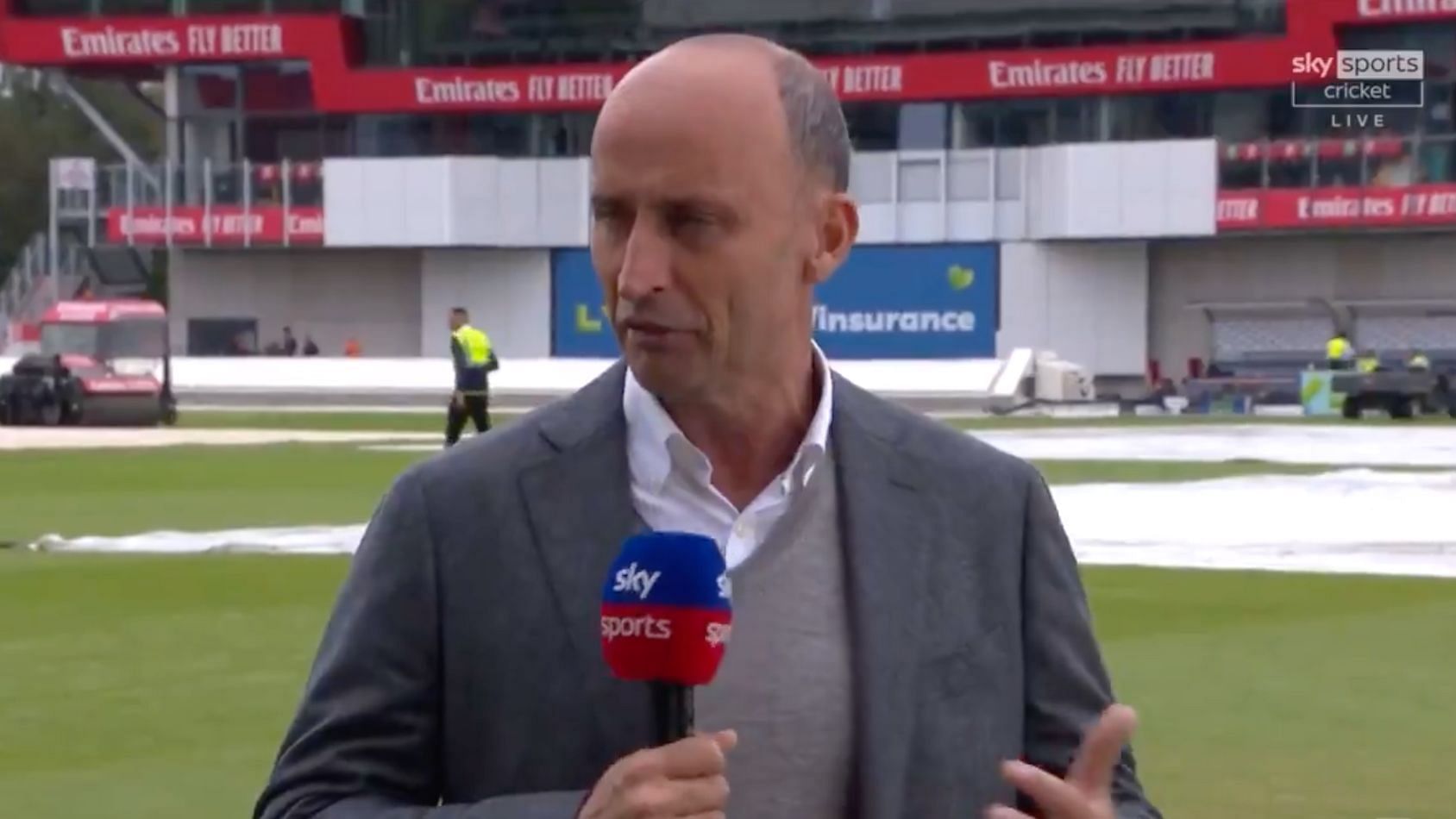 <div class="paragraphs"><p>Nasser Hussain spoke about the cancellation of the fifth Test between India and England.</p></div>