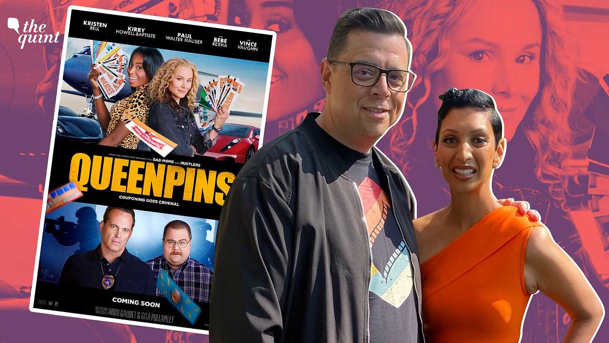 <div class="paragraphs"><p> Filmmaker-couple Aron Gaudet and Gita Pullapilly talk about their new movie 'Queenpins'.</p></div>