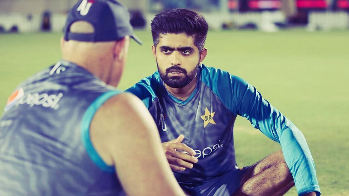 <div class="paragraphs"><p>Babar Azam is the first captain to lead Pakistan to an ICC World Cup victory over India.</p></div>