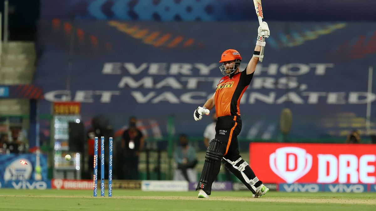 Sunrisers Hyderabad's Umran Malik picked the wicket of KS Bharat and troubled others with searing pace.