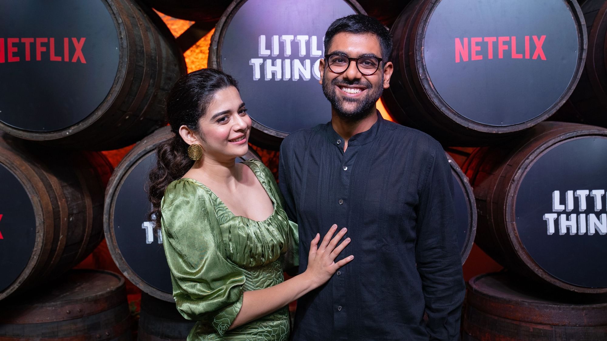 <div class="paragraphs"><p>Dhruv Seghal and Mithila Palkar during the promotion of <em>Little Things </em>Season 4<em>.</em></p></div>