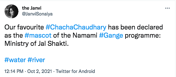 'Childhood Hero': Chacha Chaudhary to be the Mascot for Namami Gange Project