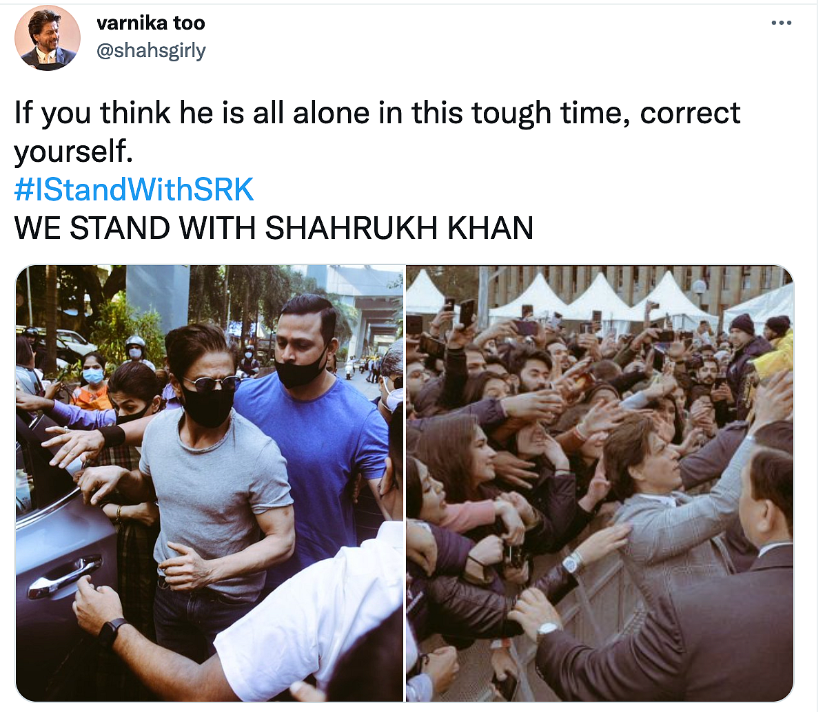 #IStandWithSRK Trends on Twitter as Fans Shower the Star With Support