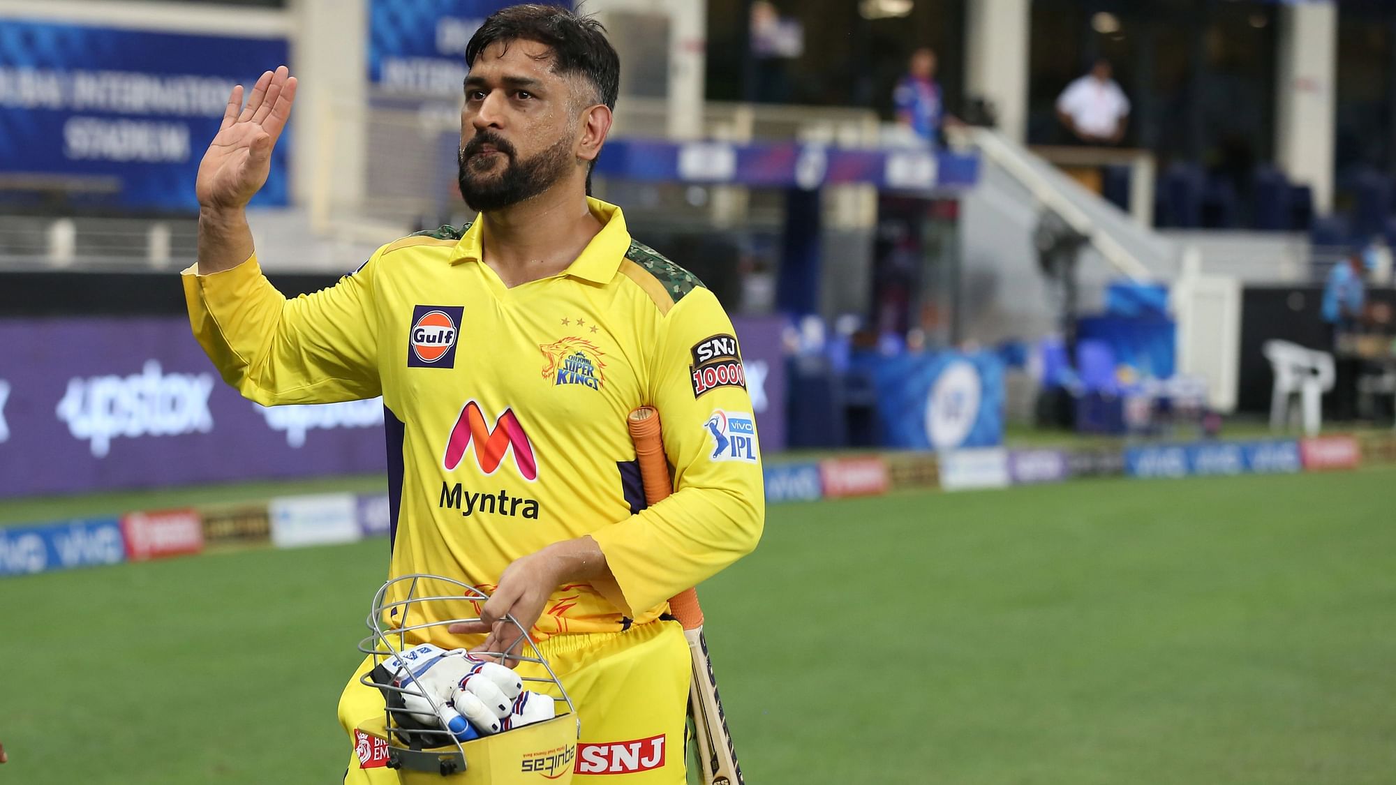 MS Dhoni gifts signed ball to young CSK fans who are left tearyeyed after  teams win  Trending News  The Indian Express