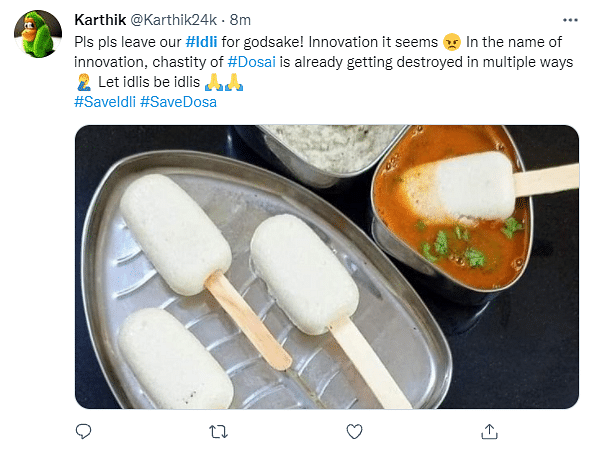 In a new episode of absurd food combinations, this Bengaluru restaurant is serving Idlis on ice-cream sticks.